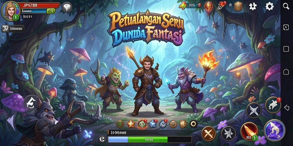 Tampilan gameplay yang memukau dan penuh aksi di JP6789.