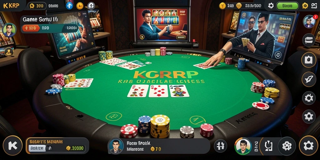 Tampilan gameplay KKRP yang menegangkan dan menarik.