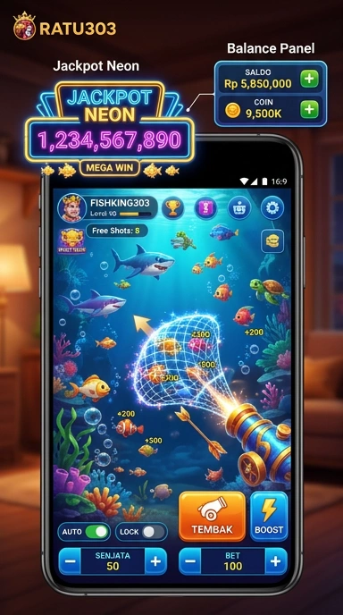 Pengguna dapat menemukan berbagai aplikasi Android di ratu303 dengan cepat.